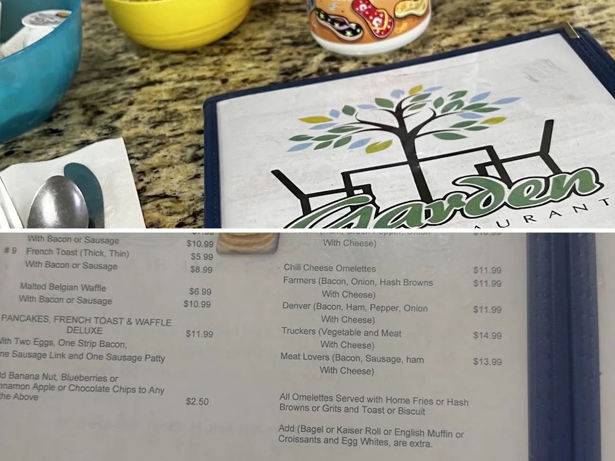 Classic diner meals, all day