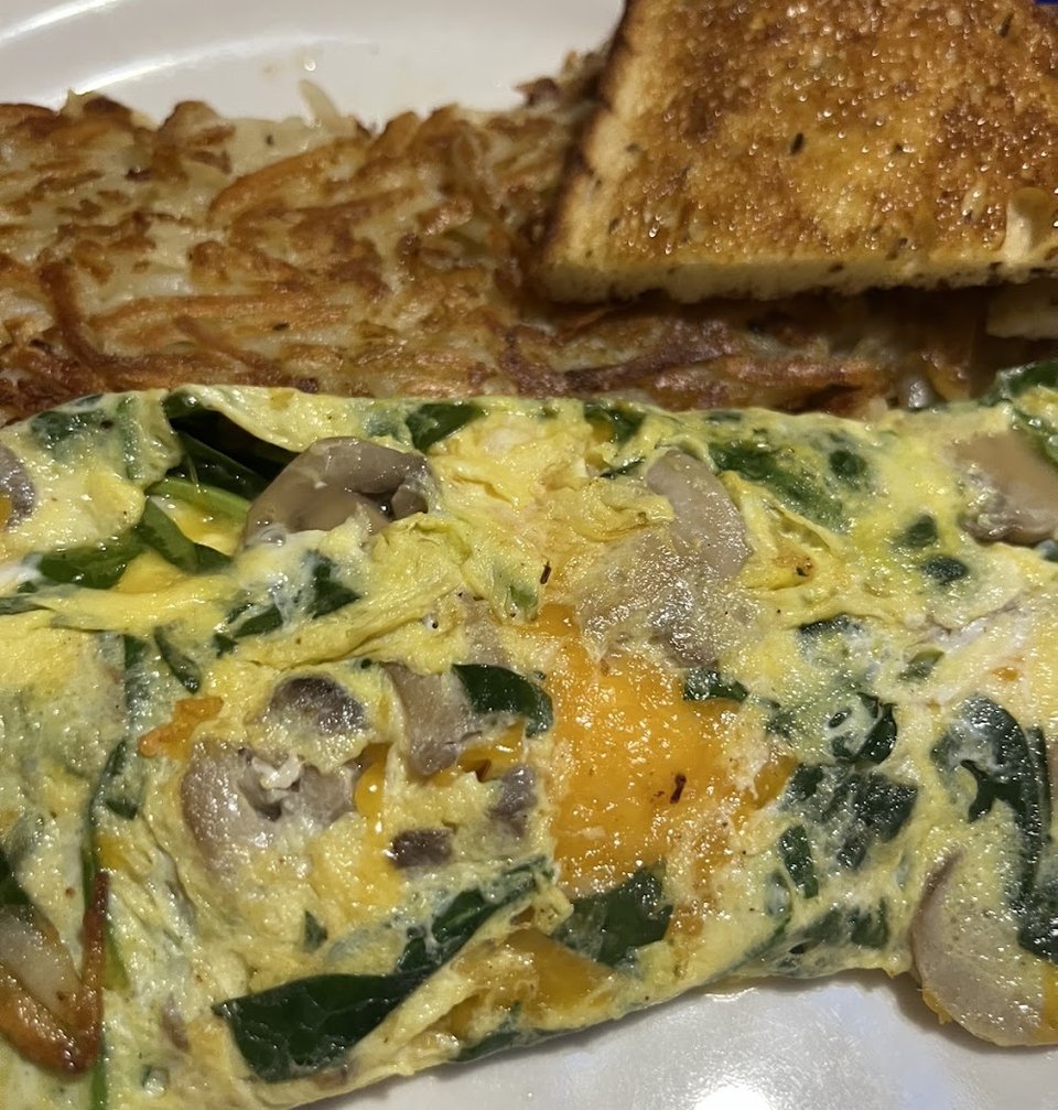 Veggie Egg White Omelette